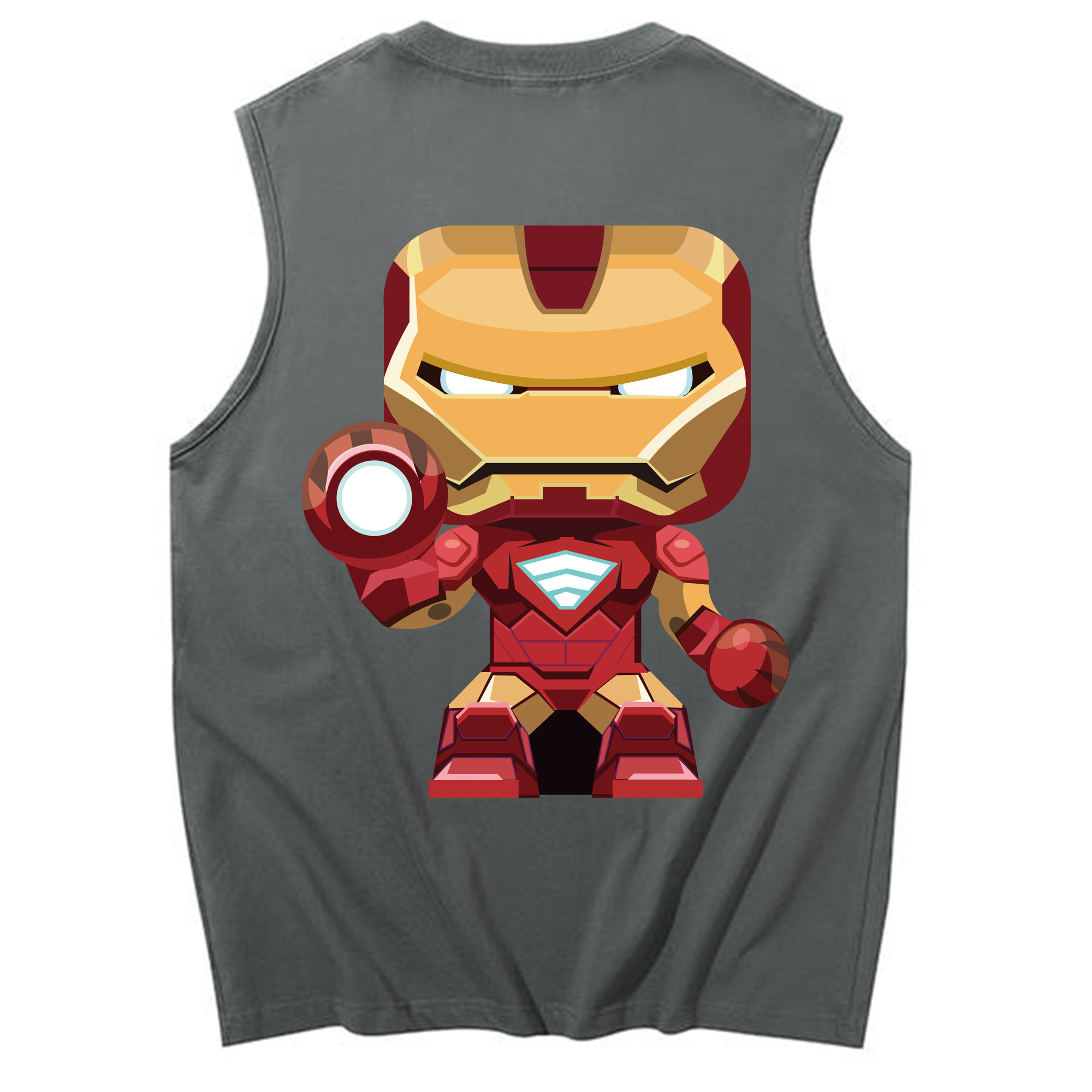 （画像用） アベンジャーズ The Avengers コットン100％タンクトップ（背面プリント）